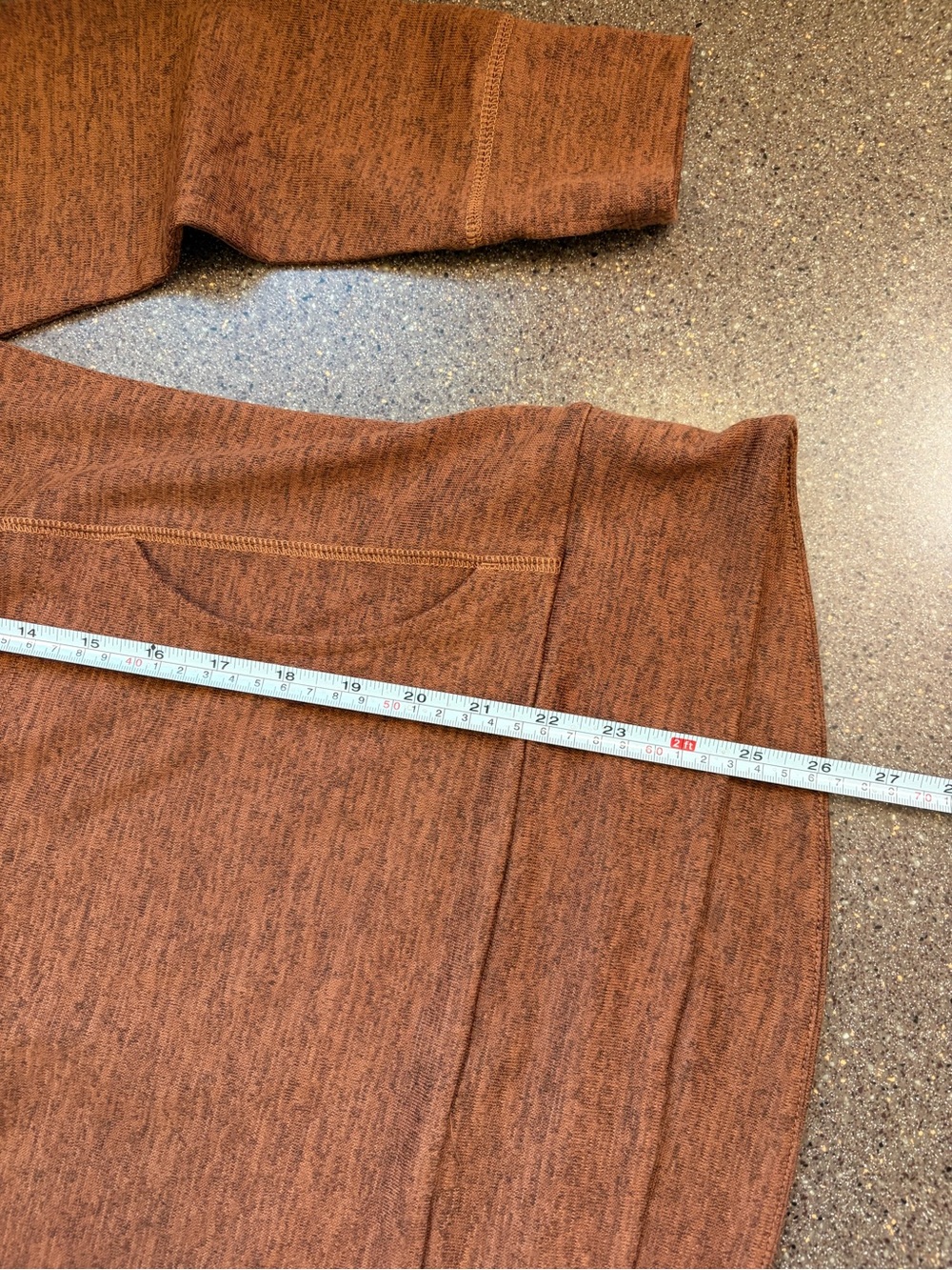 Kuhl Brown Heathered Cowl-Neck Tunic - Picture 8 of 9